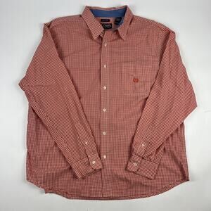 CHAPS Easy Care Size XXL Men's Long-Sleeve Button Down Shirt